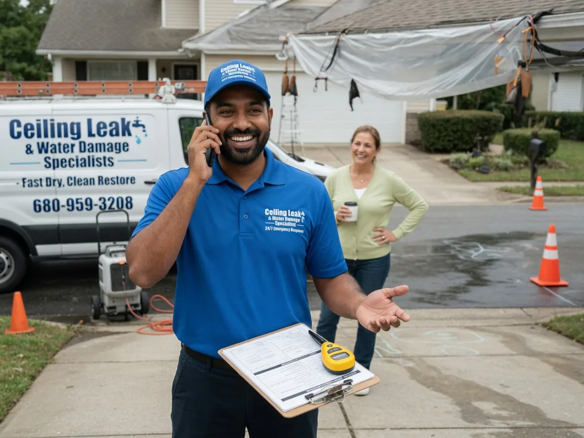 Ceiling Leak Cleanup Chemult, OR FAQs